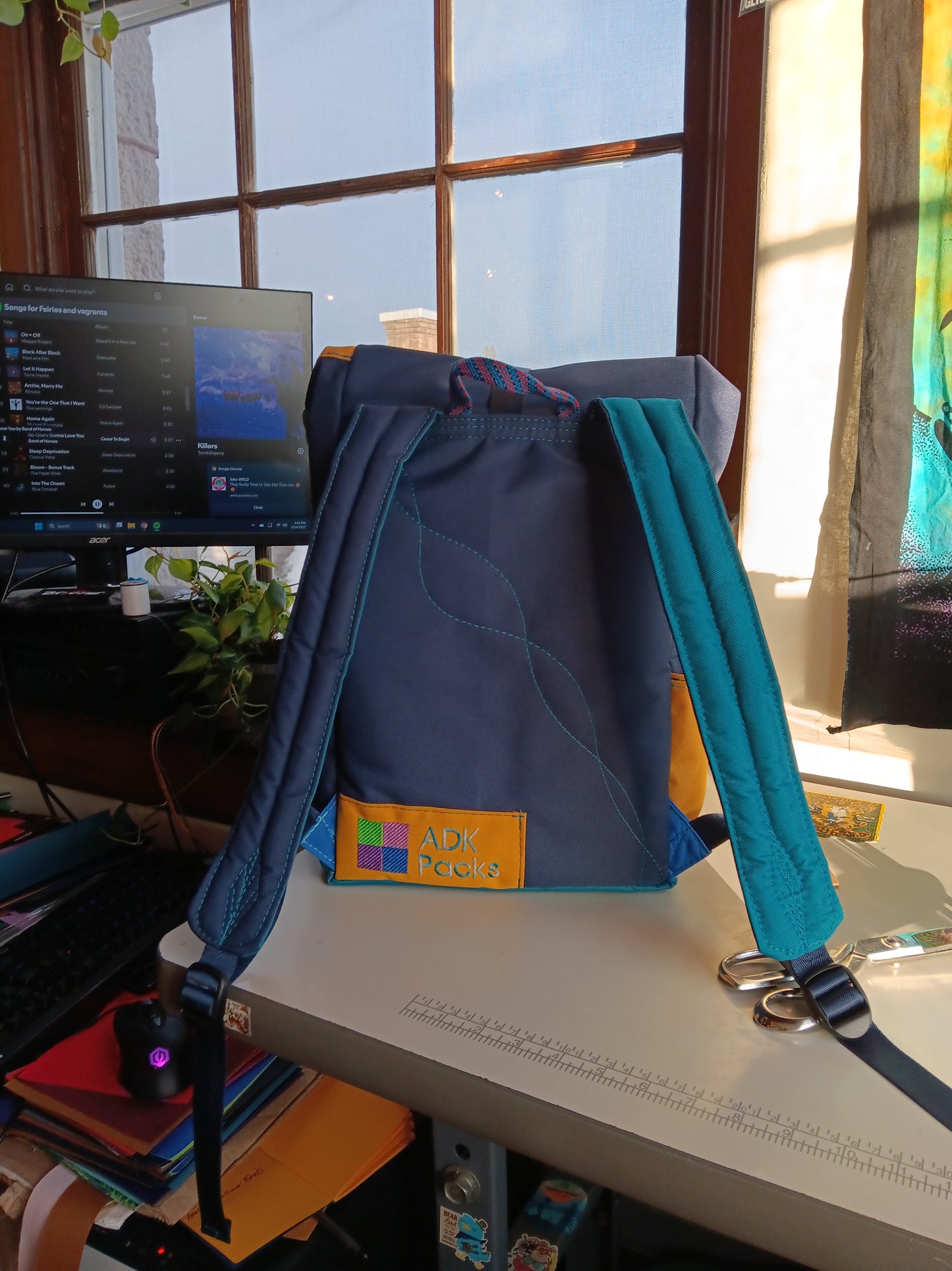 Roll Top Backpack