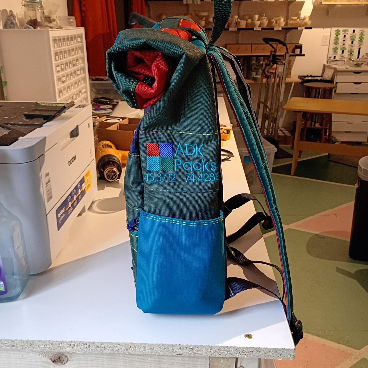 Roll Top Backpack
