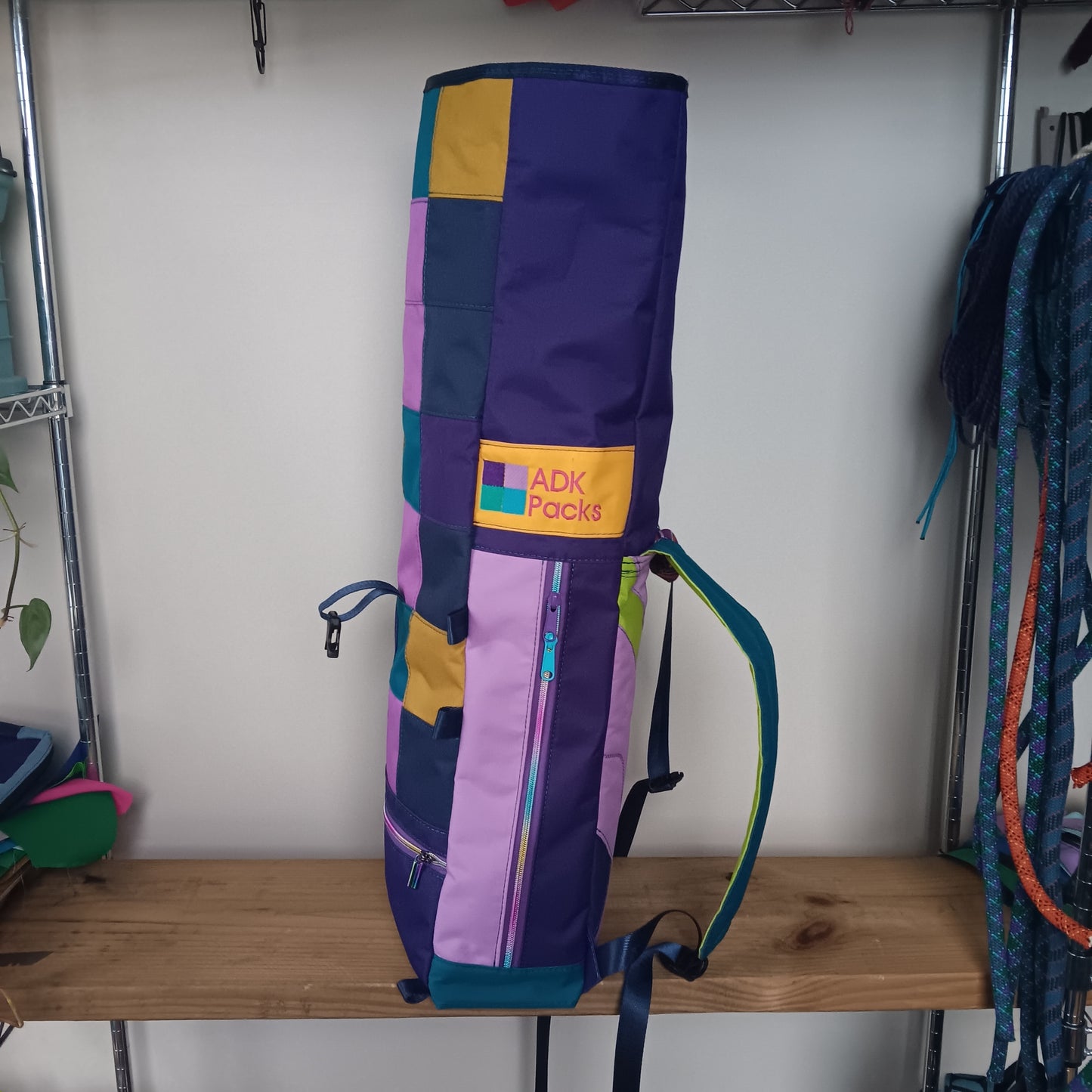 Roll Top Backpack Northern Lights version 2.0