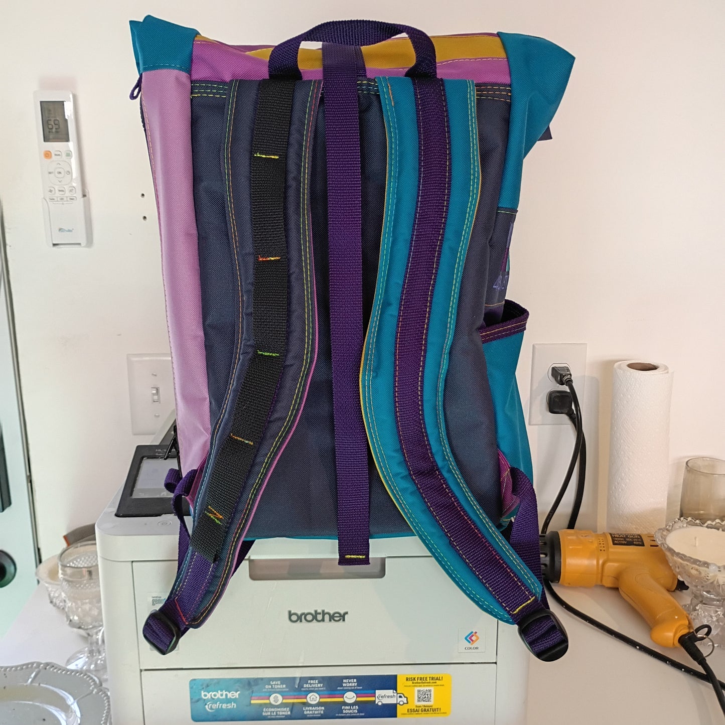 Roll Top Backpack