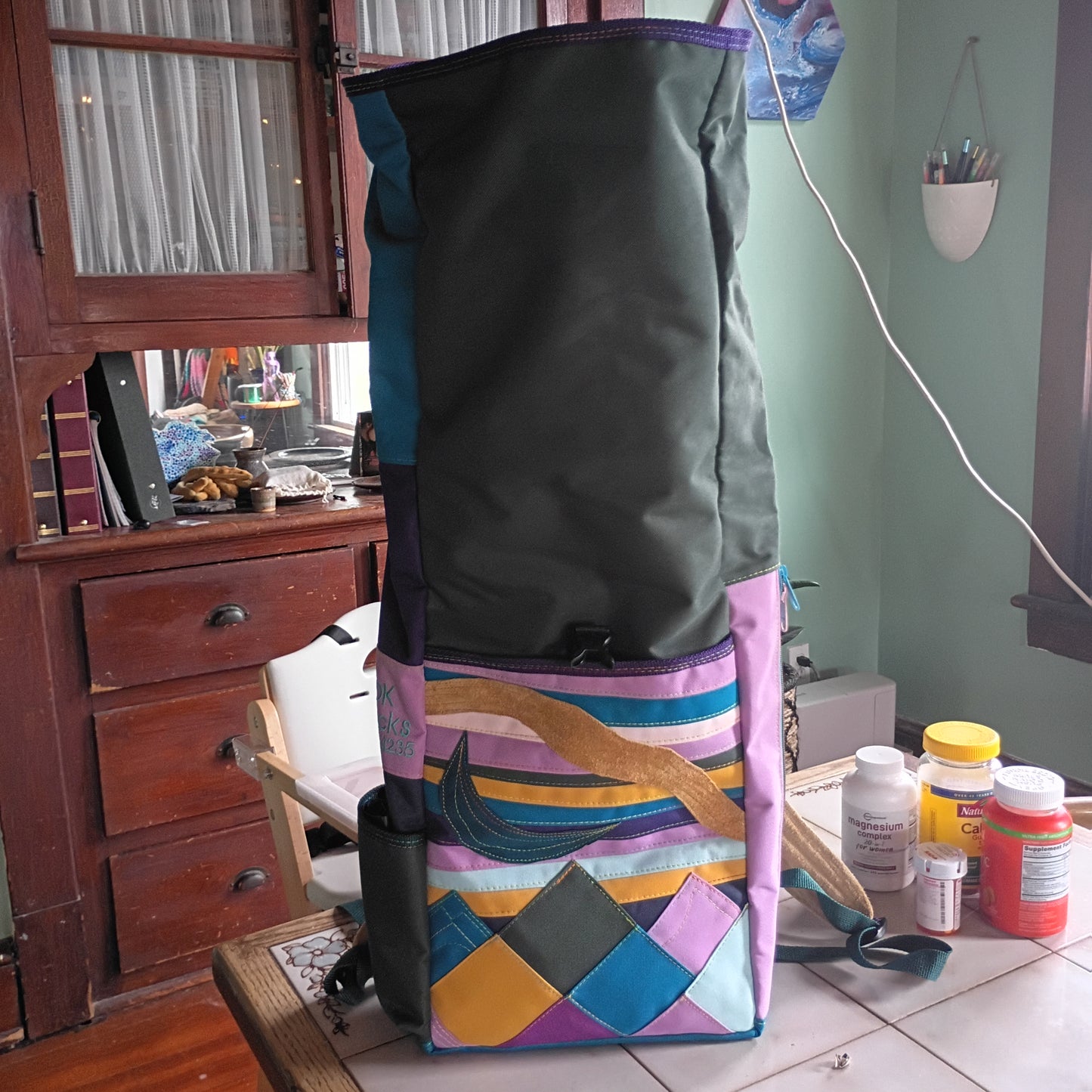 Roll Top Backpack